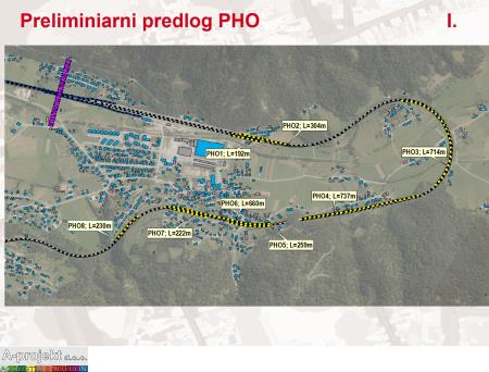 Preliminarni predlog postavitve PHO v občini Borovnica
